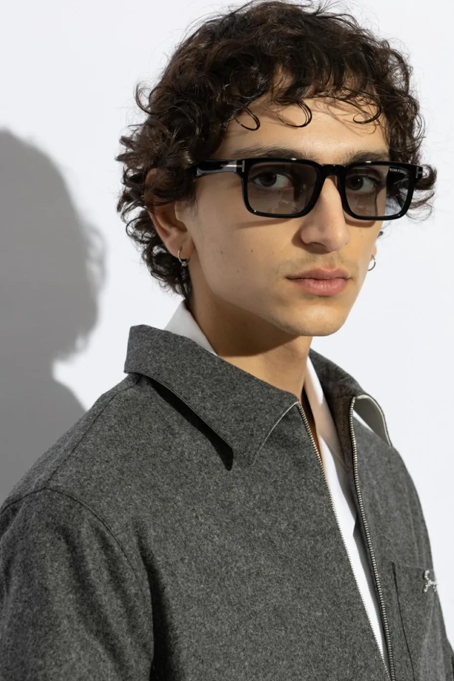 Tom Ford CZARNY Okulary przeciwsłoneczne