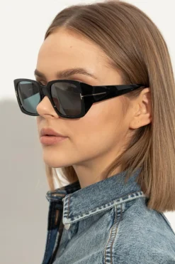 Tom Ford CZARNY Okulary przeciwsłoneczne