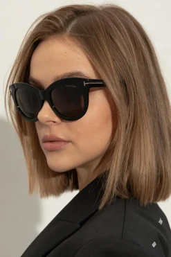 Tom Ford CZARNY Okulary przeciwsłoneczne