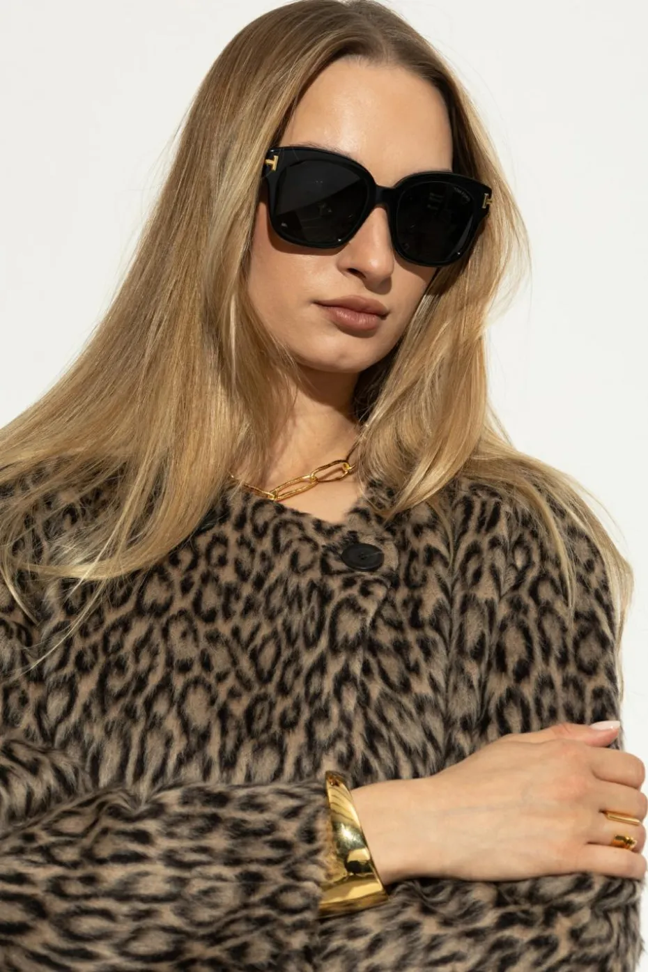 Tom Ford CZARNY Okulary przeciwsłoneczne