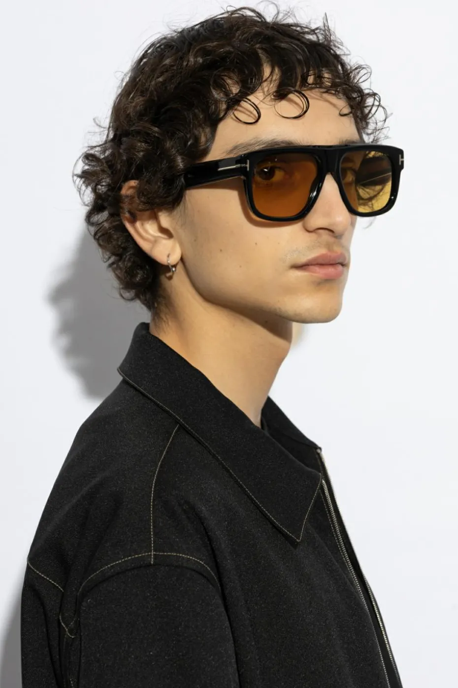 Tom Ford CZARNY Okulary przeciwsłoneczne