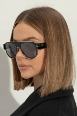 Tom Ford CZARNY Okulary przeciwsłoneczne