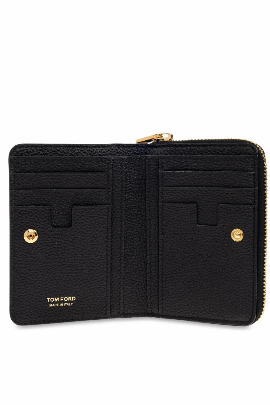 Tom Ford CZARNY Portfel z logo
