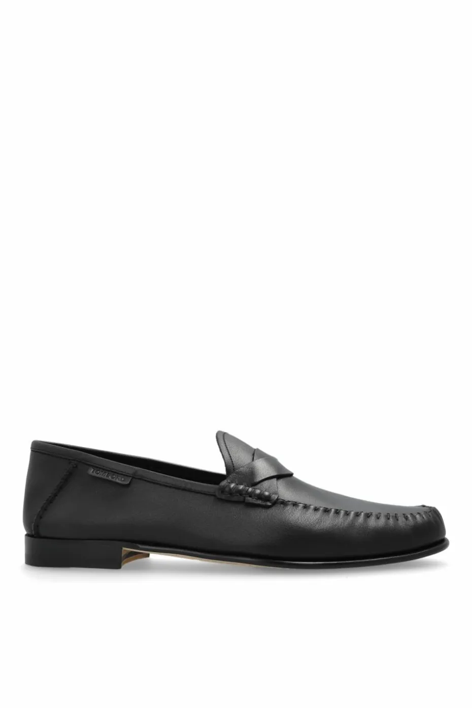 Tom Ford CZARNY Skórzane buty