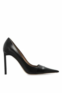 Tom Ford CZARNY Skórzane buty na obcasie `Eva`