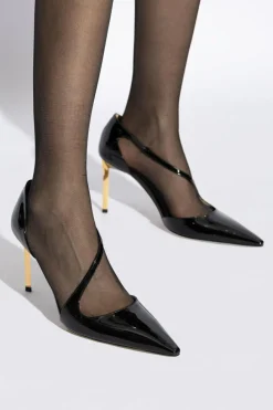 Tom Ford CZARNY Skórzane szpilki