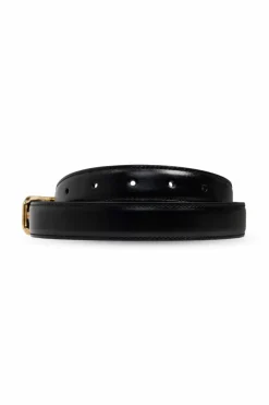 Tom Ford CZARNY Skórzany pasek