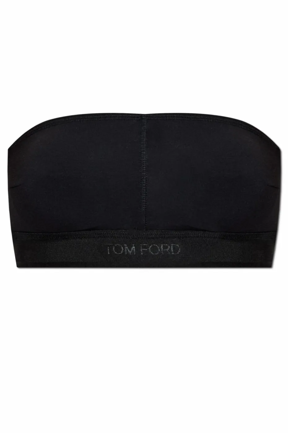 Tom Ford CZARNY Top bieliźniany z logo