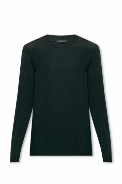 Tom Ford CZARNY T-shirt z logo