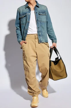 Tom Ford NIEBIESKI Koszula jeansowa