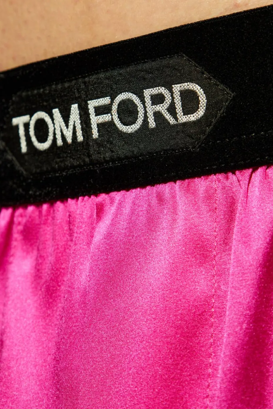 Tom Ford RÓŻOWY Bokserki z logo