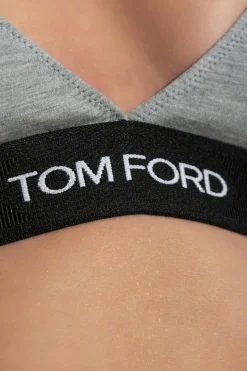Tom Ford SZARY Biustonosz z logo