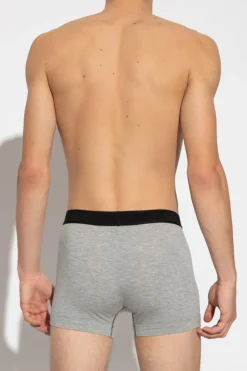 Tom Ford SZARY Bokserki z logo