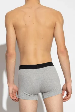Tom Ford SZARY Bokserki z logo