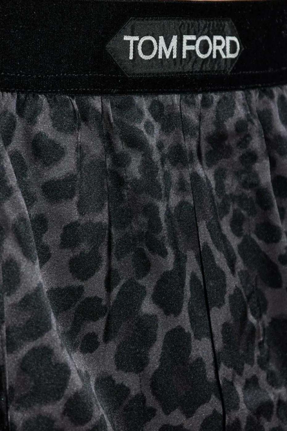 Tom Ford SZARY Dół od piżamy