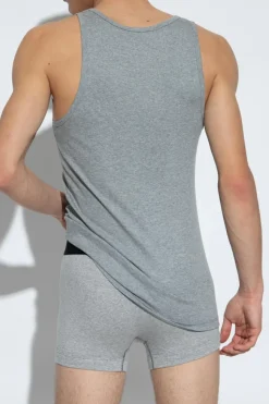 Tom Ford SZARY T-shirt bez rękawów