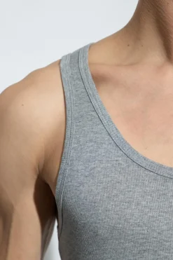 Tom Ford SZARY T-shirt bez rękawów