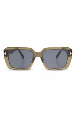 Tom Ford ZIELONY Okulary przeciwsłoneczne