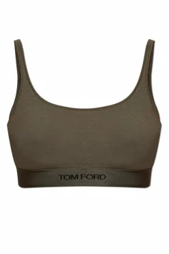 Tom Ford ZIELONY Top bieliźniany
