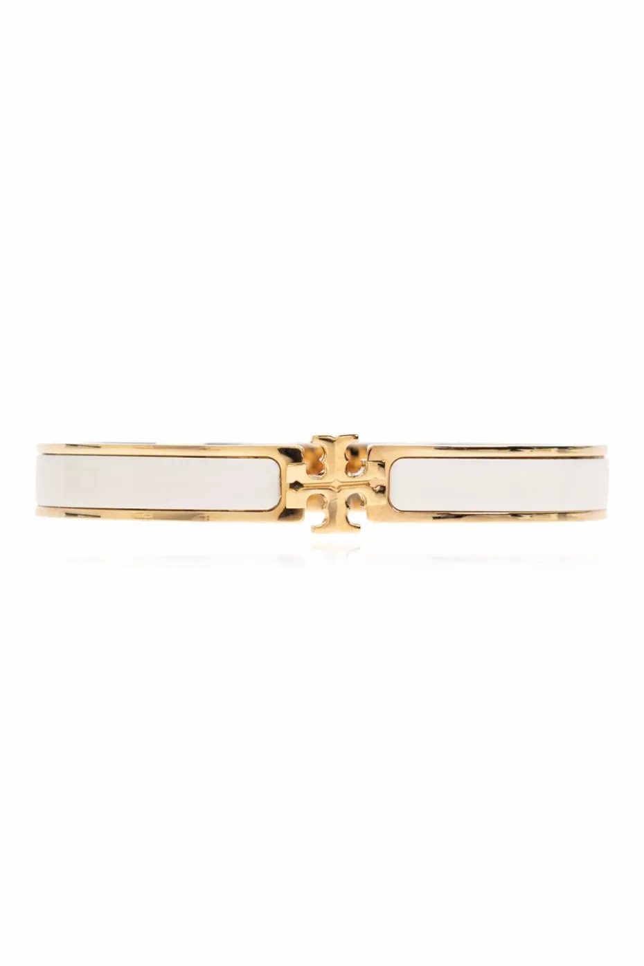 Tory Burch BIAŁY Bransoleta z logo