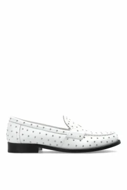 Tory Burch BIAŁY Buty `Lug` typu `loafers`