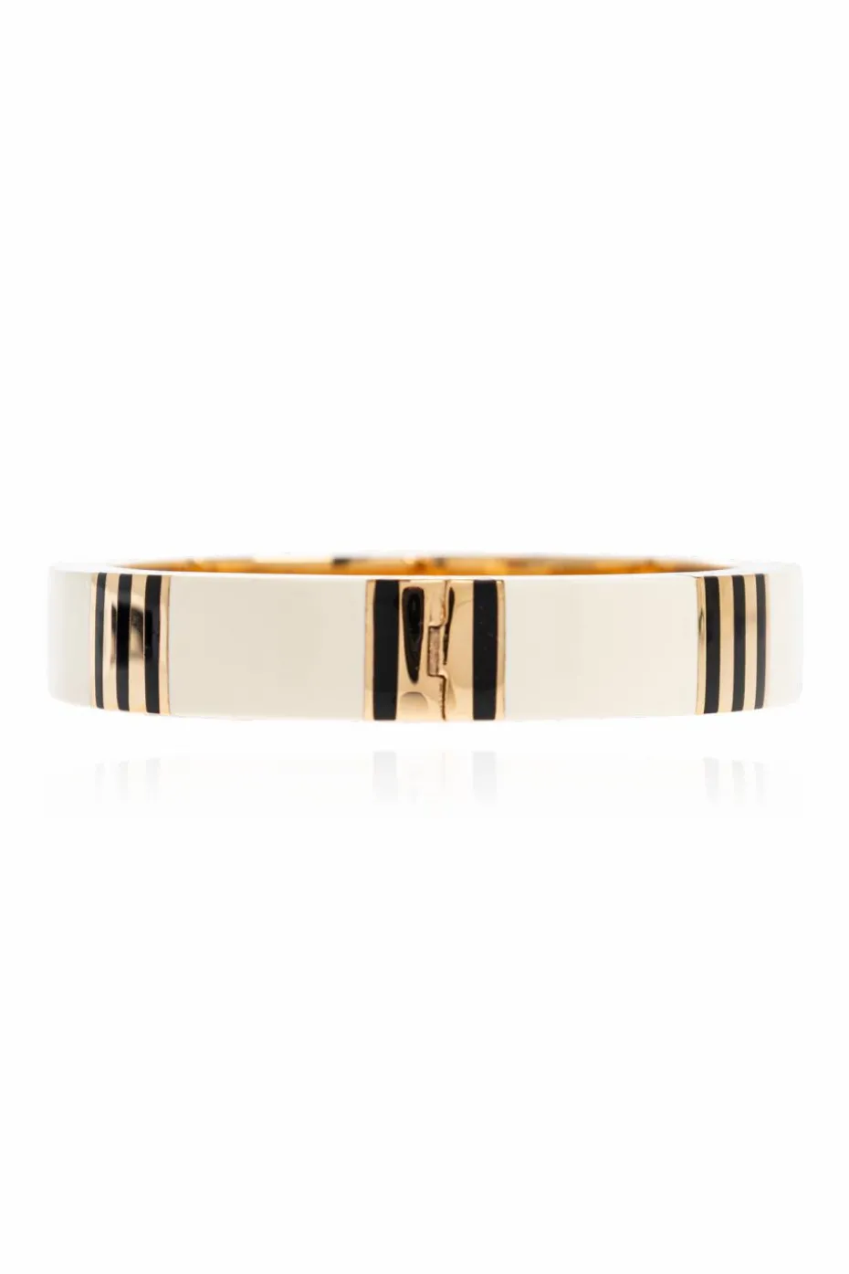 Tory Burch BIAŁY Emaliowana bransoleta