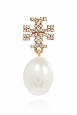Tory Burch BIAŁY Kolczyki ‘Kira’