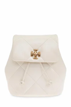 Tory Burch BIAŁY Plecak `Kira Diamond Small`