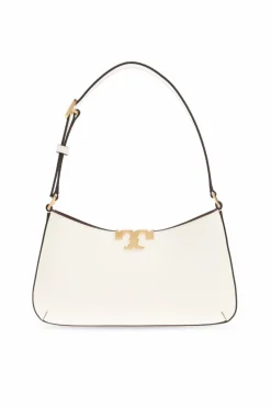 Tory Burch BIAŁY Torba na ramię `Eleanor Slim`