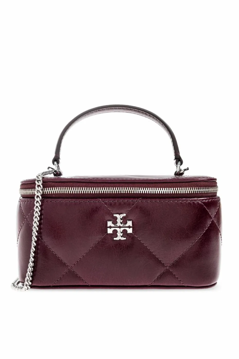 Tory Burch BORDO Pikowana torba