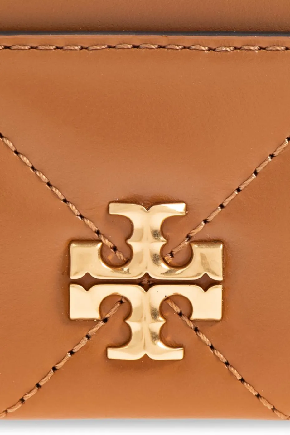 Tory Burch BRĄZOWY Etui na karty