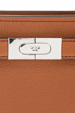 Tory Burch BRĄZOWY Torba do ręki `Lee Radziwill Mini`
