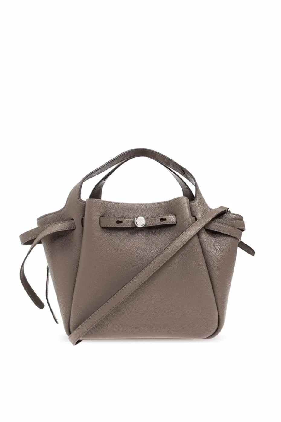 Tory Burch BRĄZOWY Torba do ręki `Romy`
