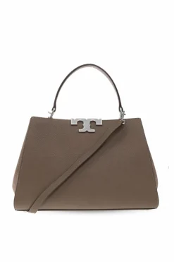 Tory Burch BRĄZOWY Torba na ramię 'Eleanor'