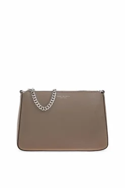 Tory Burch BRĄZOWY Torba na ramię `Perry`