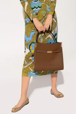 Tory Burch BRĄZOWY Torba na ramię ‘Le Radziwill’