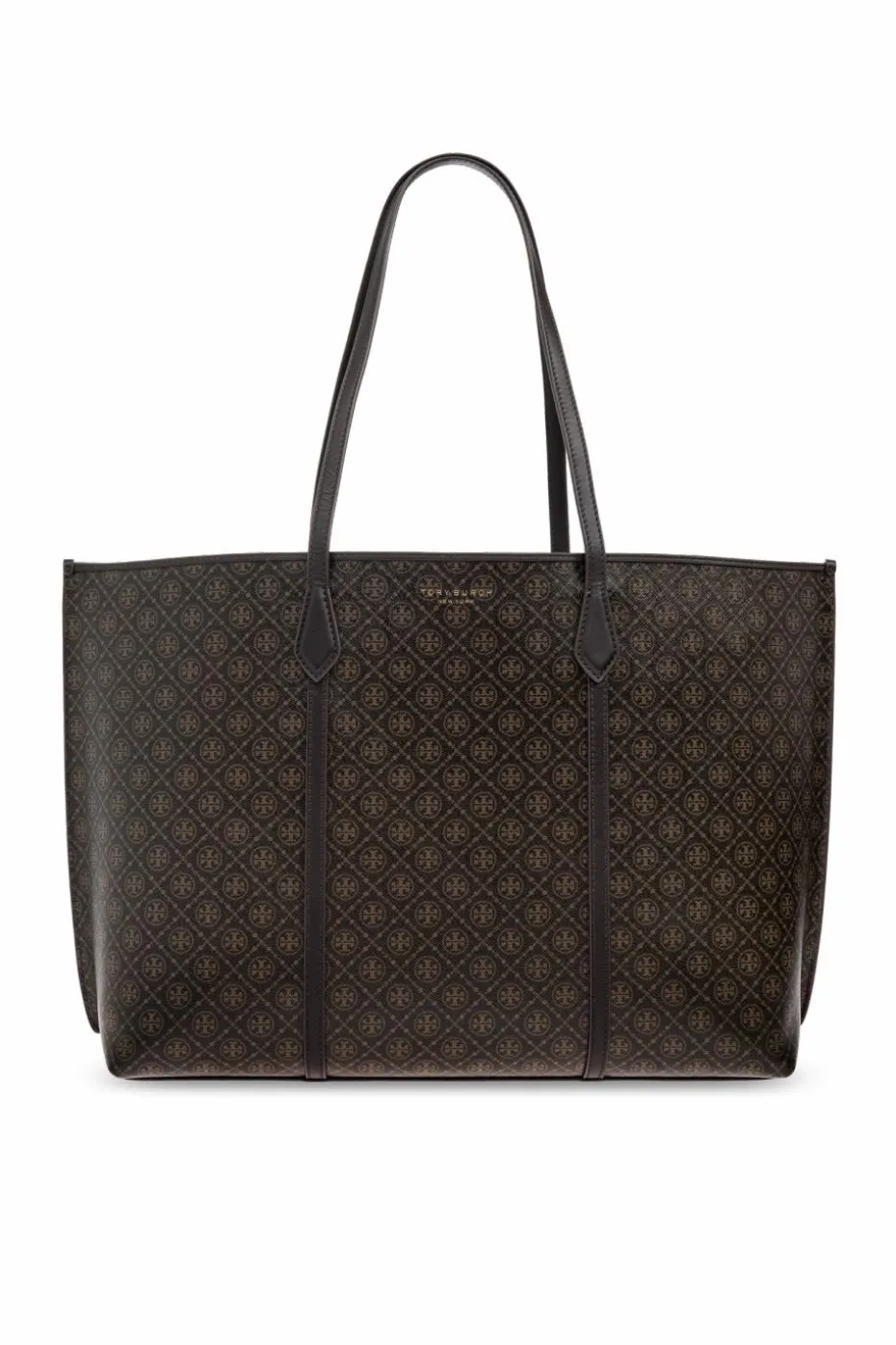 Tory Burch BRĄZOWY Torba `Perry` typu `shopper`