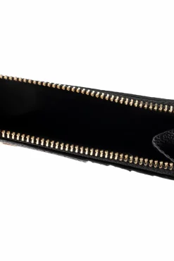 Tory Burch CZARNY Etui na karty `Robinson`
