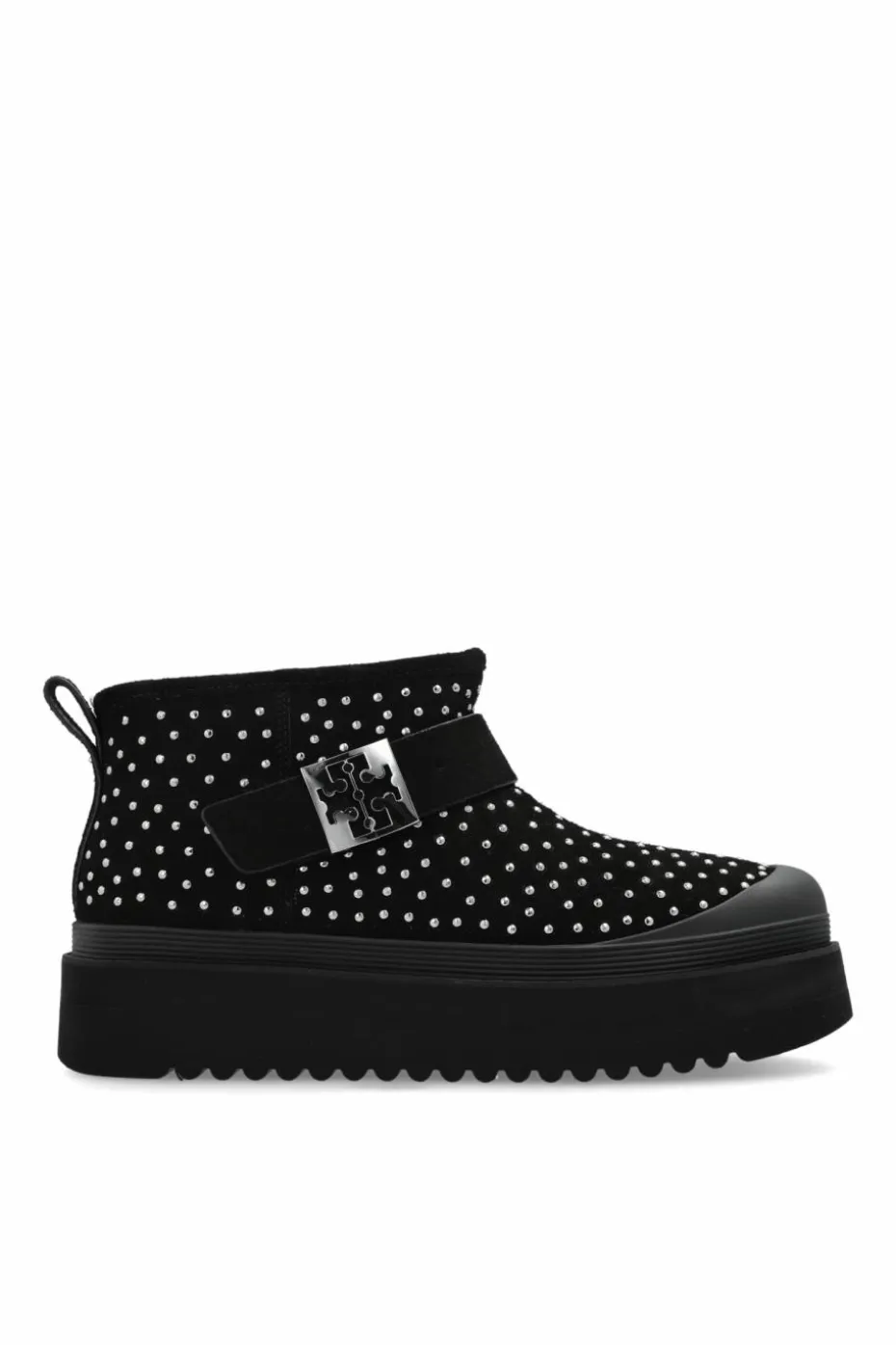 Tory Burch CZARNY Śniegowce z logo