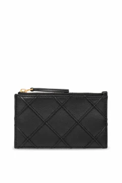 Tory Burch CZARNY Skórzane etui na karty
