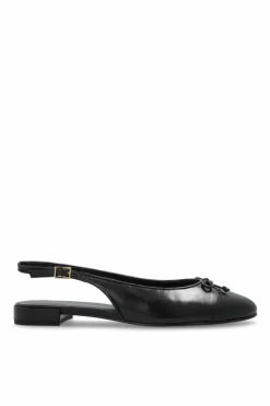 Tory Burch CZARNY Skórzane baleriny