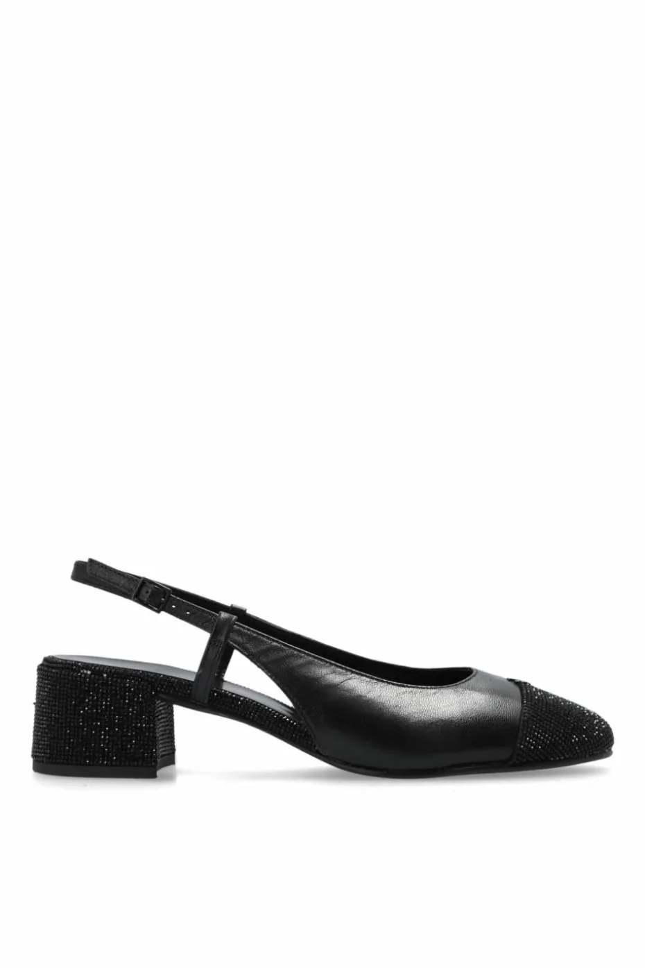 Tory Burch CZARNY Skórzane buty