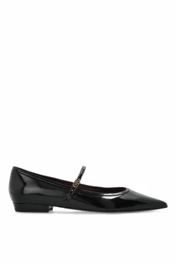 Tory Burch CZARNY Skórzane buty `Mary Jane`