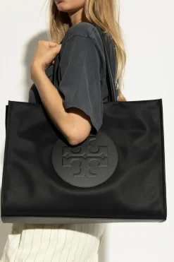 Tory Burch CZARNY Torba `Ella` typu `shopper`