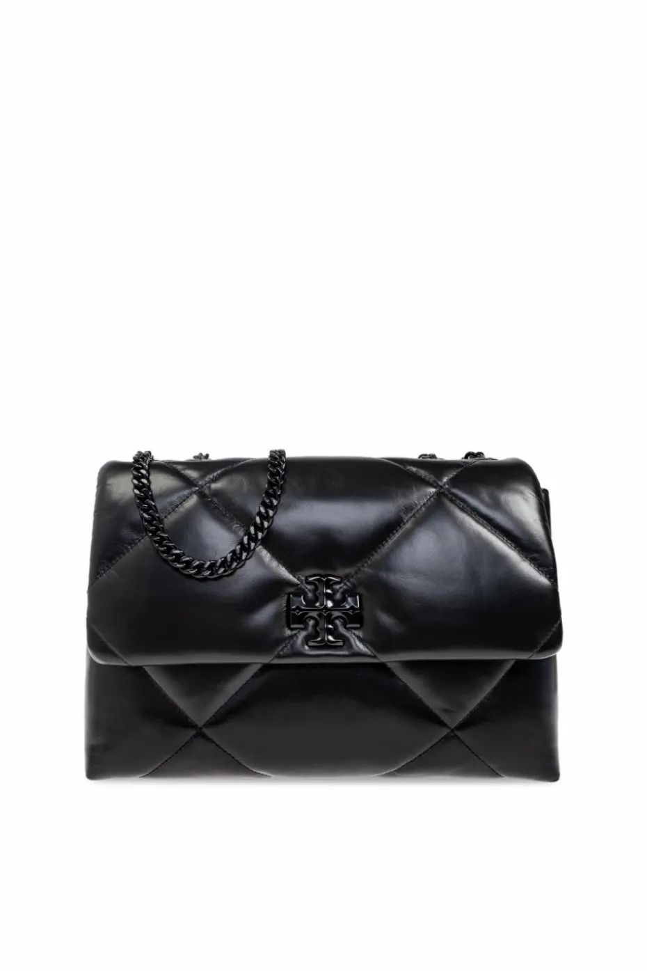 Tory Burch CZARNY Torba na ramię `Powder Coated`