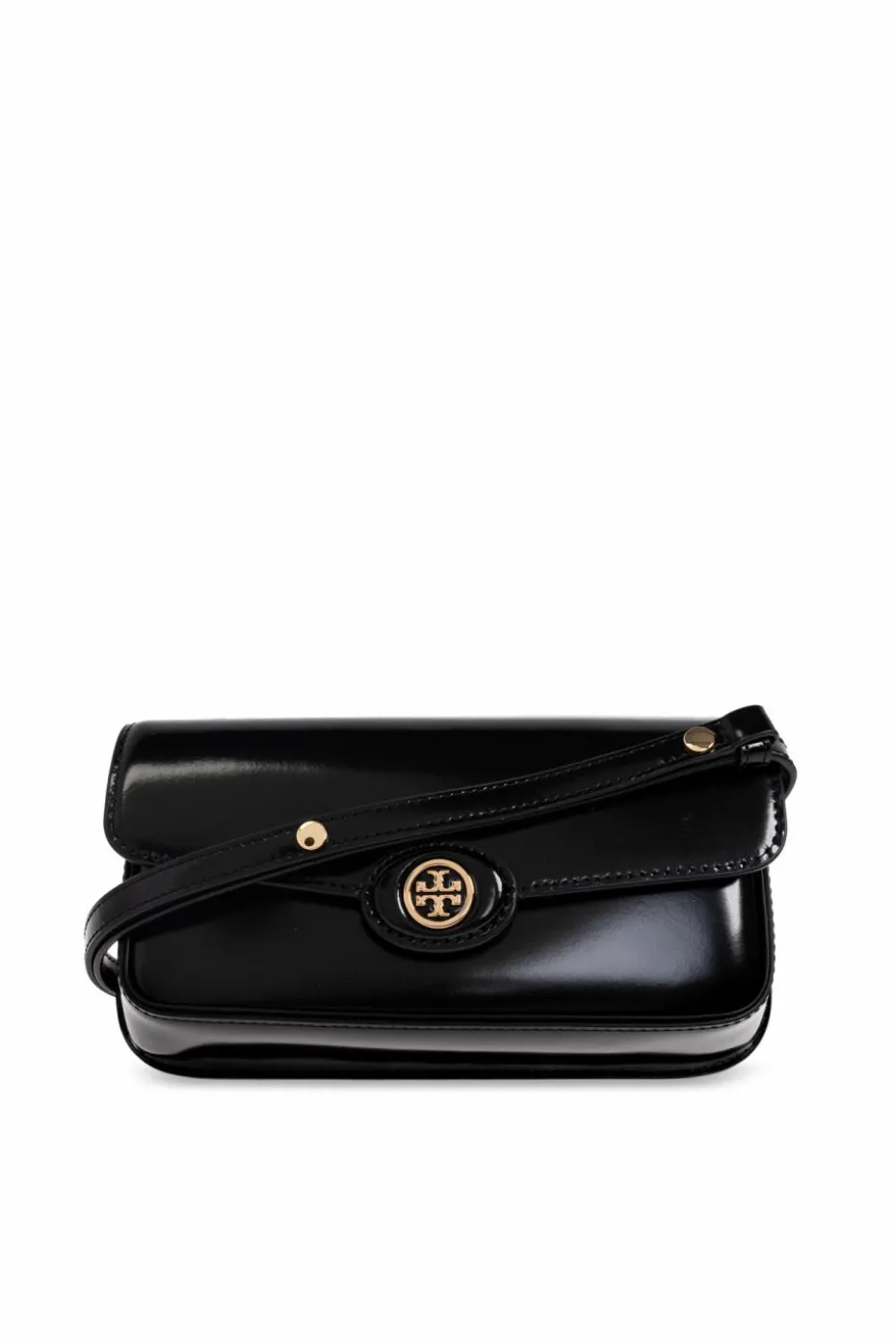 Tory Burch CZARNY Torba na ramię `Robinson`