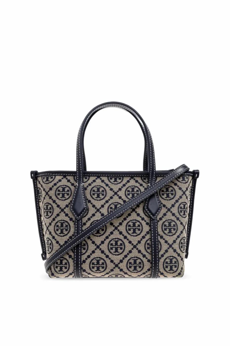Tory Burch GRANATOWY Torba do ręki `Perry Mini`