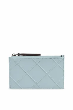 Tory Burch jasnoniebieski Etui na karty `Fleming`