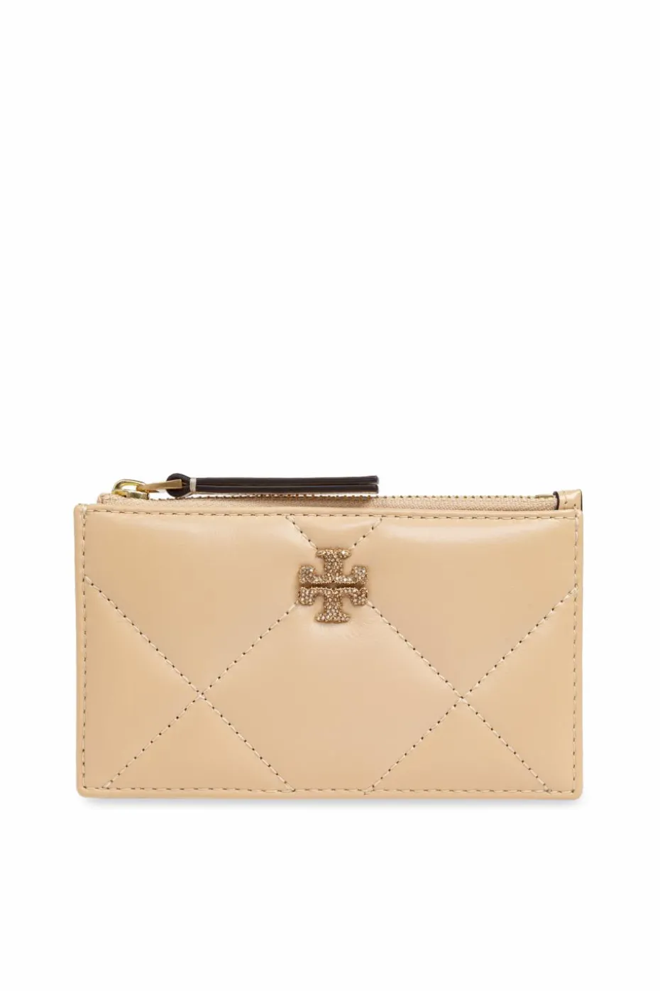 Tory Burch kremowy Etui na karty `Kira`