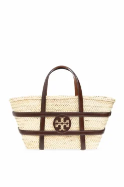 Tory Burch kremowy Torba `Ella` typu `shopper`